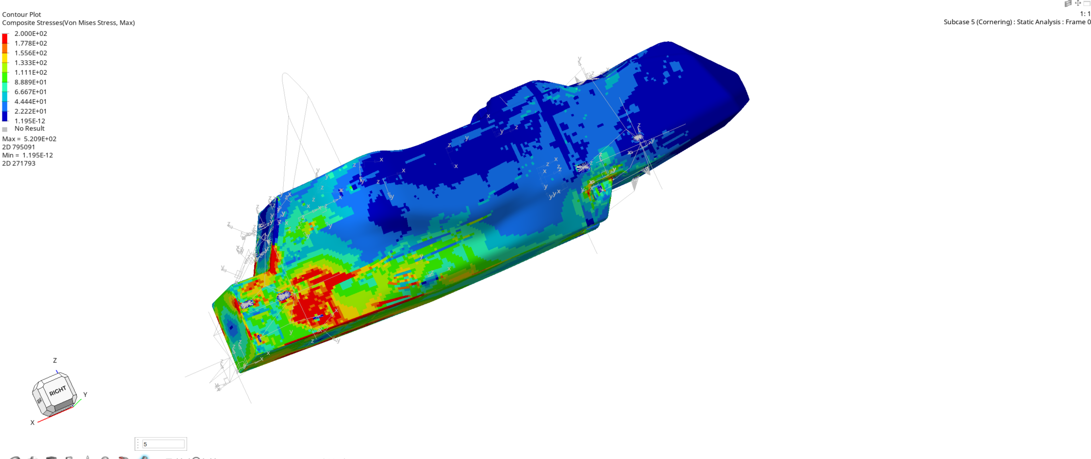 Chassis Torsional Stiffness Simulation thumbnail 2