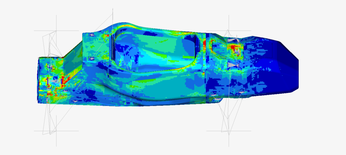 Chassis Torsional Stiffness Simulation thumbnail 6